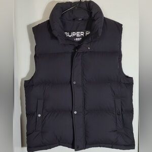Men’s Aritzia The Super Puff Vest in Black Size Large